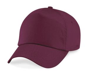 5 panelová šiltovka pre deti Nala, 448 Burgundy
