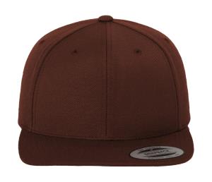 6 panelová šiltovka s rovným šiltom Classic, 700 Brown
