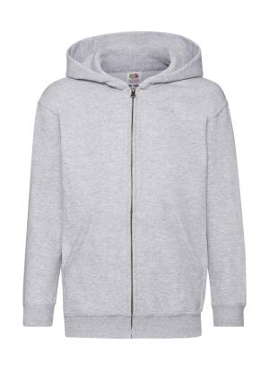 Detská mikina s kapucňou Classic, 123 Heather Grey