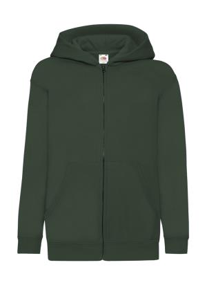 Detská mikina s kapucňou Classic, 540 Bottle Green