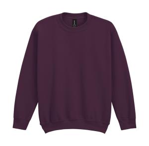 Detská mikina bez kapucne Heavy Blend Youth, 445 Maroon