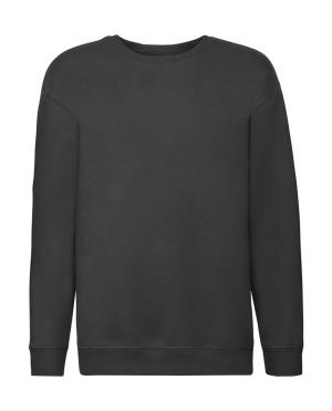 Detská mikina bez kapucne Loom, 101 Black