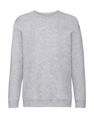 Detská mikina bez kapucne Loom, 123 Heather Grey