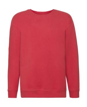 Detská mikina bez kapucne Loom, 400 Red