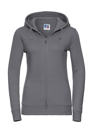 Dámska mikina s kapucňou na zips  Authentic, 127 Convoy Grey