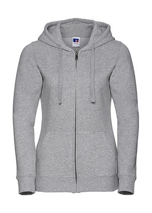 Dámska mikina s kapucňou na zips  Authentic, 719 Light Oxford