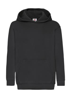 Detská mikina s kapucňou Rapika, 101 Black