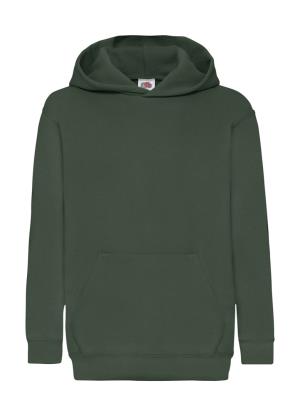 Detská mikina s kapucňou Rapika, 540 Bottle Green