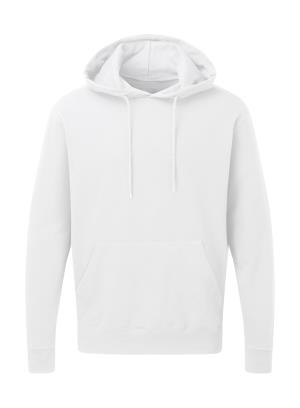 Pánska mikina s kapucňou Motol, 000 White