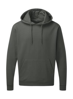 Pánska mikina s kapucňou Motol, 130 Charcoal