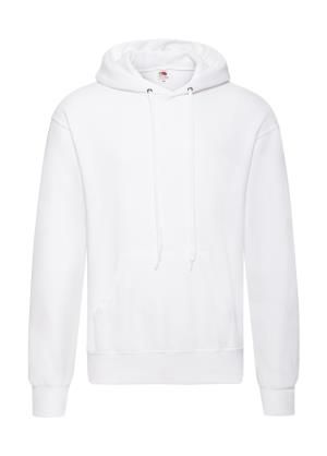 Pánska mikina s kapucňou Classic, 000 White