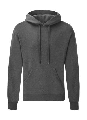 Pánska mikina s kapucňou Classic, 126 Dark Heather Grey