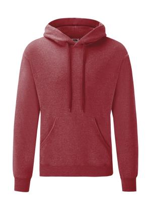 Pánska mikina s kapucňou Classic, 404 Heather Red