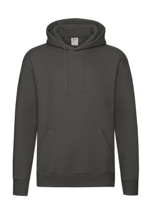 Pánska mikina s kapucňou Premium, 130 Charcoal