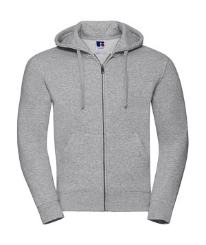 Pánska mikina s kapucňou a zipsom Authentic, 719 Light Oxford