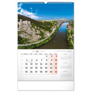 Nástenný kalendár Naše Slovensko 2022, 33 × 46 cm (9)