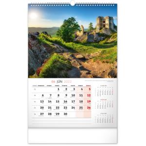 Nástenný kalendár Naše Slovensko 2022, 33 × 46 cm (10)