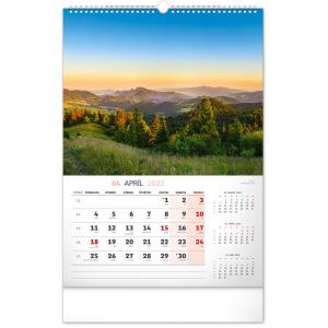 Nástenný kalendár Naše Slovensko 2022, 33 × 46 cm (12)