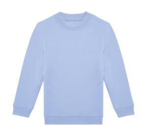 Detská unisex mikina bez kapucne ID.332 Crew, 304 Lotus Blue