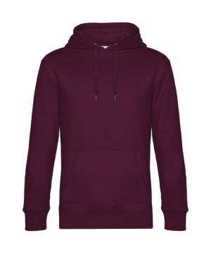 Unisex mikina s kapucňou KING, 439 Dark Cherry