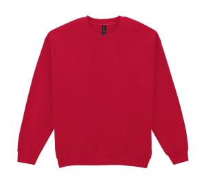 Unisexová mikina bez kapucne Heavy Blend, 400 Red