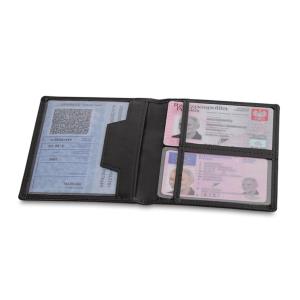 Púzdro na karty a doklady CLASSIC, čierna (4)