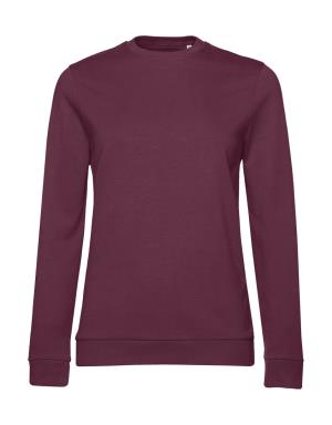 Dámska mikina bez kapucne Set In, 449 Wine