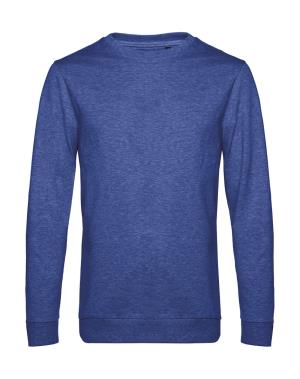Unisex mikina bez kapucne Set In French, 301 Heather Royal Blue