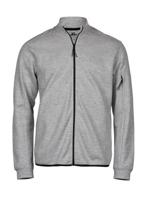 Pánska mikina bez kapucne Athletic, 123 Heather Grey