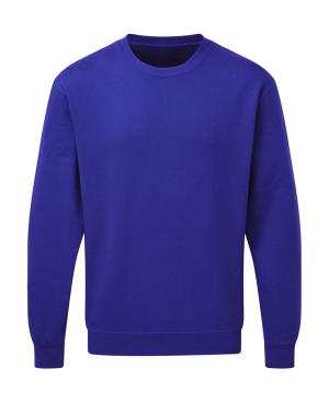 Pánska mikina bez kapucne Klax, 300 Royal Blue