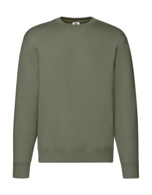 Pánska mikina bez kapucne Set-In Premium, 533 Classic Olive