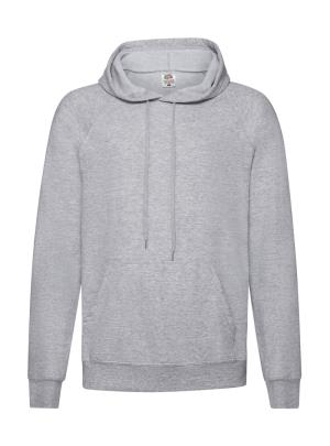 Pánska mikina s kapucňou Lightweight, 123 Heather Grey