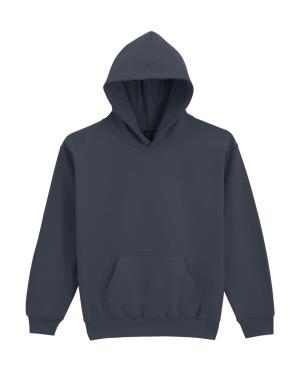 Detská mikina s kapucí Softstyle Midweight Fleece , 126 Dark Heather