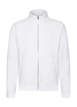 Pánska mikina bez kapucne Premium, 000 White
