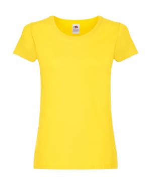 Dámske tričko Lady-Fit Original Tee, 600 Yellow