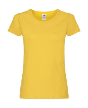 Dámske tričko Lady-Fit Original Tee, 601 Sunflower