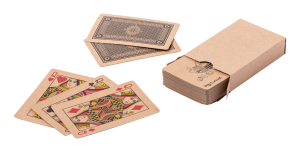 Hracie karty z recyklovaného papiera Trebol
