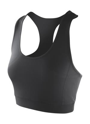 Dámsky krátky top  Impact Softex® , 101 Black