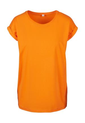 Dámske tričko s rozšírenými ramenami, 411 Paradise Orange
