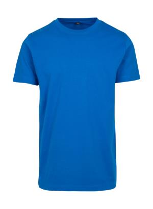 Pánske Tričko Round Neck, 340 Cobalt Blue