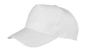5 - panelová šiltovka so zahnutým šiltom Boston, 000 White