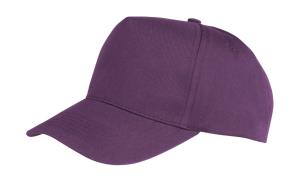 5 - panelová šiltovka so zahnutým šiltom Boston, 349 Purple