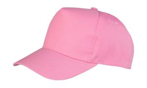 5 - panelová šiltovka so zahnutým šiltom Boston, 419 Pink