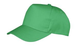5 - panelová šiltovka so zahnutým šiltom Boston, 522 Apple Green