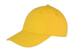 6-panelová šiltovka z bavlny Memphis, 600 Yellow