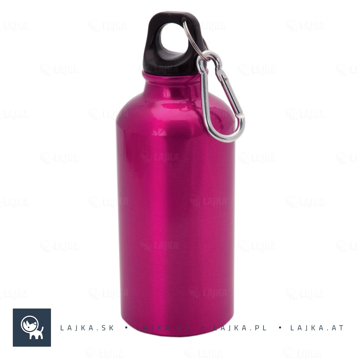 Športová fľaša na vodu 0,4l Mento, purpurová (1)
