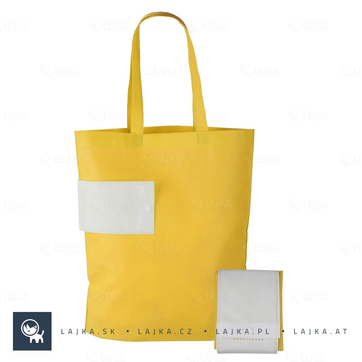 Boqueria taška na nákup, žltá (1)